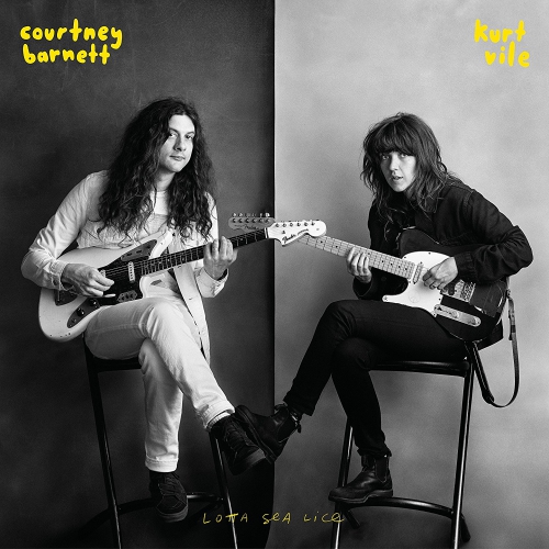Courtney Barnett & Kurt Vile - Lotta Sea Lice vinyl cover