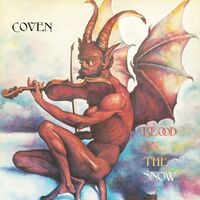 Coven - Blood On The Snow--Red & White Blood On The Snow Edition vinyl cover