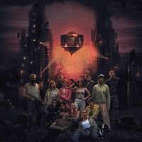 Crack Cloud - Pain Olympics vinyl cover