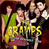 Cramps - Teenage Werewolf... Live vinyl cover