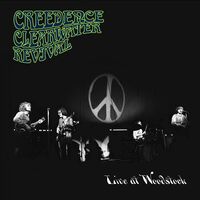 Creedence Clearwater Revival - Live At Woodstock vinyl cover