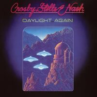 Crosby Stills Nash & Young - Daylight Again Black vinyl cover