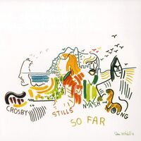 Crosby Stills Nash & Young - So Far vinyl cover