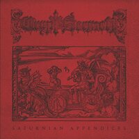 Crypt Sermon - Saturnian Appendices vinyl cover