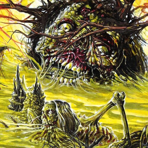 Cryptworm - Spewing Mephitic Putridity vinyl cover