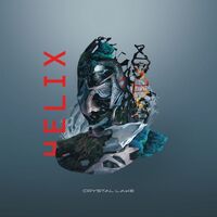 Crystal Lake - Helix (Aqua Blue) vinyl cover