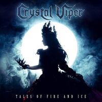 Crystal Viper - Tales Of Fire And Ice Clear vinyl cover