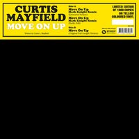 Curtis Mayfield - Move On Up Mark Knight Remix vinyl cover