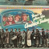 Curtis Mayfield - There's No Place Like America vinyl cover