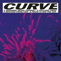 Curve - Horror Head (Limited Purple & Red Marble) vinyl cover