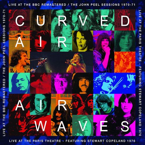 Curved Air - AirWaves (Live At The BBC Remastered / Live At The Paris Theatre) vinyl cover