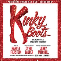 Cyndi Lauper - KInky Boots--Original Broadway Cast Recording (Fuchsia) vinyl cover