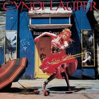Cyndi Lauper - She's So Unusual vinyl cover