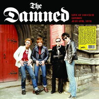 Damned - Live At The 100 Club vinyl cover