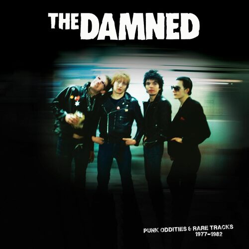 Damned - Punk Oddities & Rare Tracks 1977-1982 (Green/Black Splatter) vinyl cover