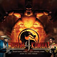 Dan Forden - Mortal Kombat 4 Original Soundtrack vinyl cover