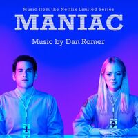 Dan Romer - Maniac vinyl cover