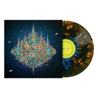 Dance Gavin Dance - Pantheon (Cobalt/Orange Smush/Splatter) vinyl cover