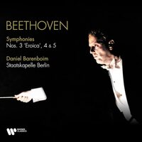 Daniel Barenboim & Staatskapelle Berlin - Beethoven: Symphonies Nos. 3 Eroica, 4 & 5 vinyl cover