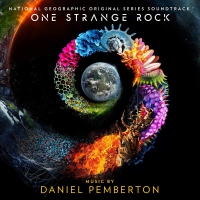 Daniel Pemberton - One Strange Rock Original Series Soundtrack Planetary Two Tone Blue & White Colored vinyl cover