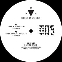 Daniel Savio - Abba Mausoleum vinyl cover