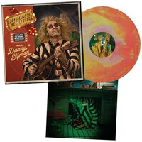 Danny Elfman - Beetlejuice Beetlejuice Original Soundtrack (Limited Australian Exclusive Pink & Yellow) vinyl cover