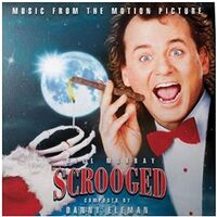 Danny Elfman - Scrooged Original Soundtrack vinyl cover