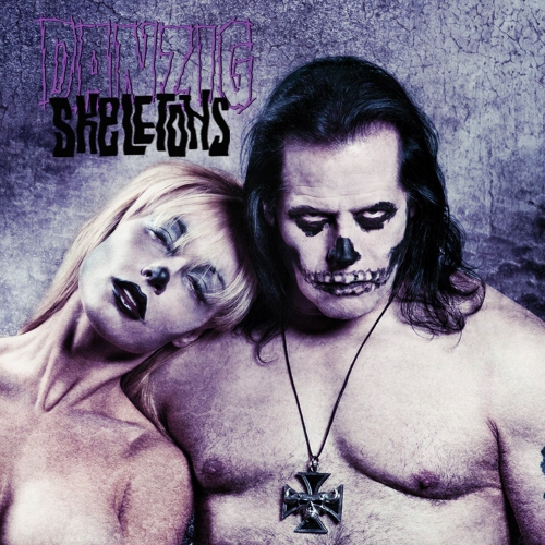 Danzig - Skeletons Purple/black Splatter vinyl cover