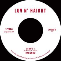 Darondo - Listen To My Song / Didn't I vinyl cover
