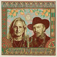 Dave Alvin And Jimmie Dale Gilmore - Downey To Lubbock vinyl cover