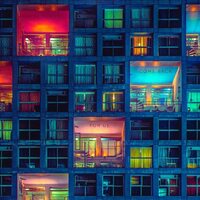 Dave Band Foster - Maybe They'll Come Back For Us (Aqua) vinyl cover