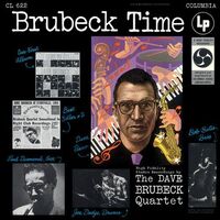 Dave Brubeck Quartet - Brubeck Time vinyl cover