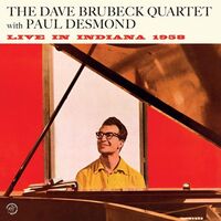 Dave Brubeck Quartet - Live In Indiana 1958 vinyl cover