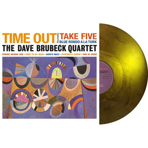 Dave Brubeck - Time Out (Olive Marble) vinyl cover