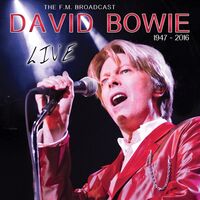 David Bowie - Live: Radio Broadcast 1987 vinyl cover