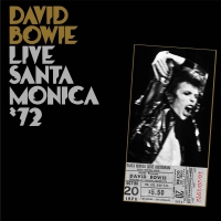 David Bowie - Live Santa Monica '72 vinyl cover