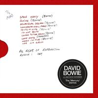 David Bowie - The Mercury Demos vinyl cover