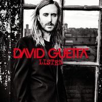 David Guetta - Listen Silver vinyl cover