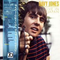 Davy Jones - Live In Japan Red, White & vinyl cover