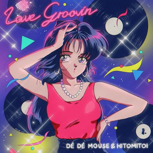 De De Mouse & Hitomitoi - Love Groovin' vinyl cover