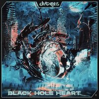 Dead Eyes - Black Hole Heart (Oxblood Smush) vinyl cover