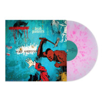Dead Pioneers - PO$T AMERICAN (Marble Curacao) vinyl cover