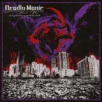 Deadly Magic - As Nightmares Gorged The Earth vinyl cover