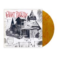 Dean Gitter - Ghost Ballads (Clear with Orange Pumpkin Swirl) vinyl cover
