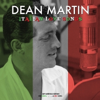 Dean Martin - Italian Love Songs Red White & vinyl cover