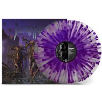 Death Angel - Humanicide (Clear Purple Splatter) vinyl cover