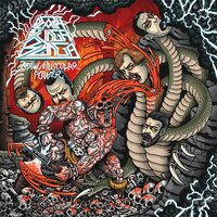 Death By Unga Bunga - Raw Muscular Power vinyl cover