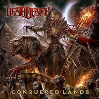Death Dealer - Conquered Lands (Red vinyl) vinyl cover