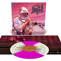Death - Leprosy Reissue vinyl cover