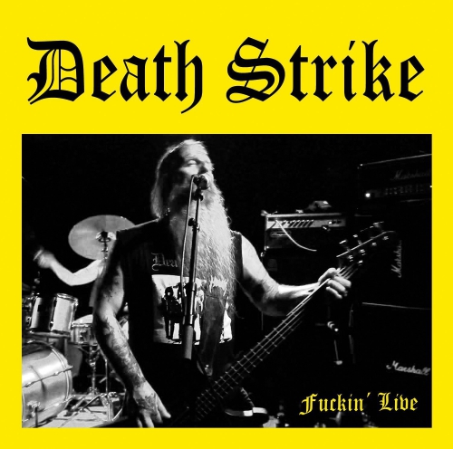Death Strike - Fuckin' Live vinyl cover